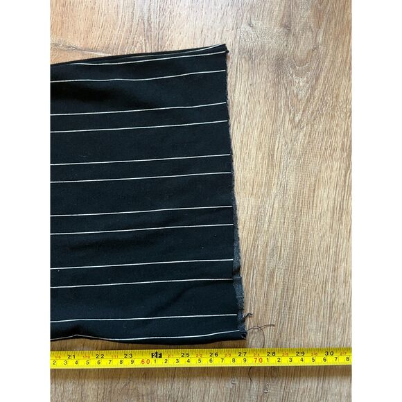 I.AM.GIA Black Stripe Wide Leg Pants Trousers Women's Size 24 - Picture 8 of 9